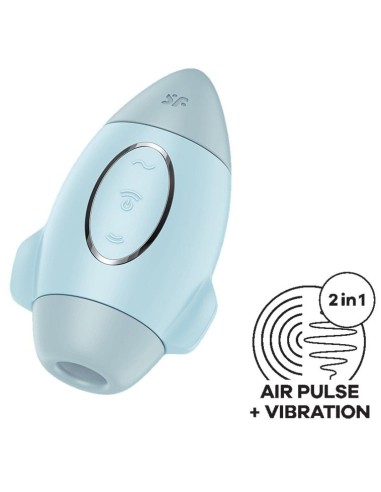 Stimulateur de clitoris Mission Control Bleu
