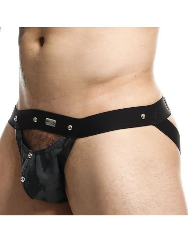 Jockstrap Peekaboo Dngeon Gris