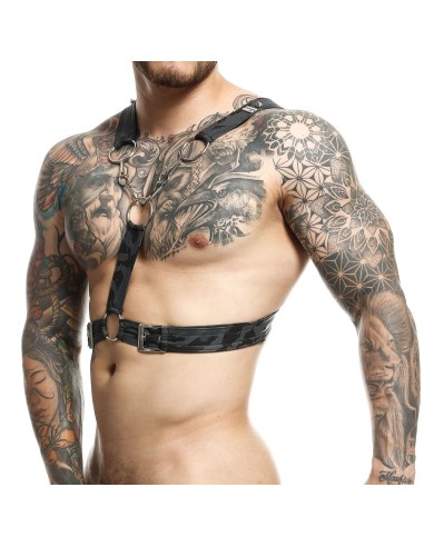 Harnais Cross Chain Dngeon Gris