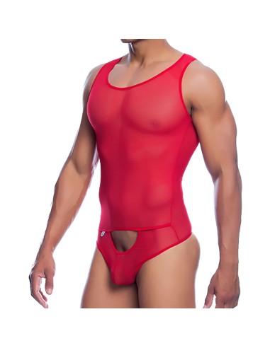 Body String Tulle Leandro Rouge