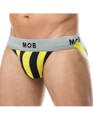 Jockstrap Mob Classic Noir-Jaune