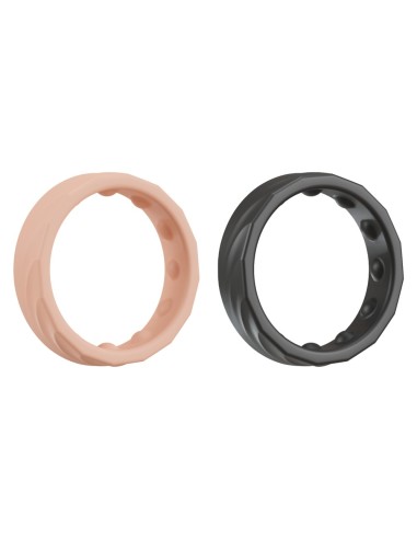 2 Mini anneaux péniens Fit Rings 33mm