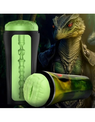 Masturbateur Creature Raptor Vert
