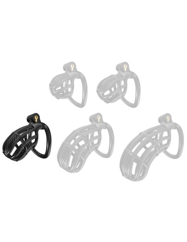 Cage de Chasteté Nexia L 8 x 3.1cm Noire