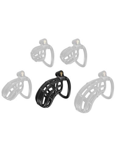 Cage de Chasteté Nexia XL 10 x 3.4 cm Noire