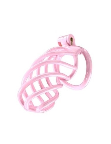 Cage de chasteté TORTILLE XL 11 x 3.4 cm Rose