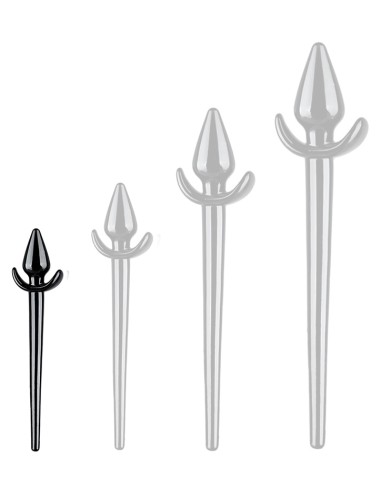 Plug Queue Zoo Tail S 6 x 2.5 cm - Queue de 16 cm Noire