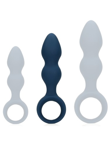 Plug Teardrop Baltic M 10.5 x 3.5cm Bleu