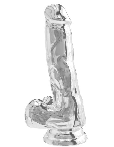 Gode Réaliste Diamond Dick 13.5 x 3.7cm Transparent