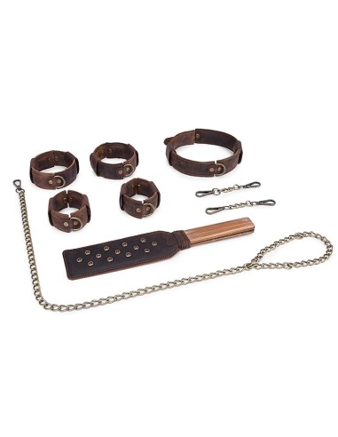 Kit SM 4 Pièces VITAGGO Marron