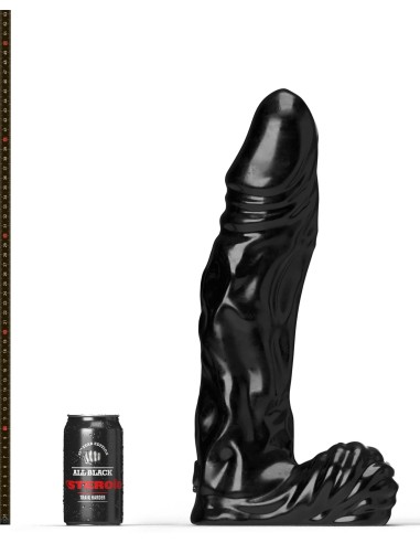 Gode ABS17 The Referee All Black Steroïd 39 x 10.5cm