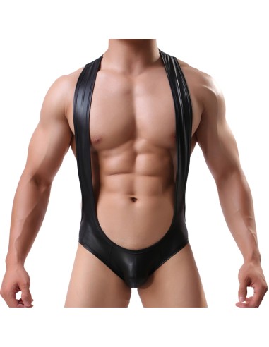 Singlet Backless Totomoto Noir