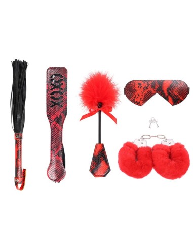 Kit SM Camelia 5 Pièces Rouge et Noir