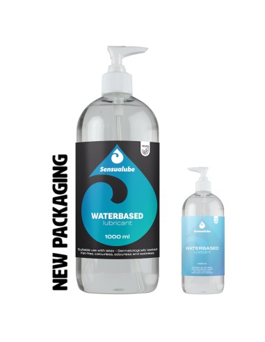 Lubrifiant à base d'eau Sensualube Water 1 Litre