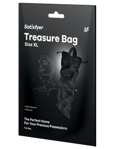 Pochette de Rangement Treasure Bag XL Noir