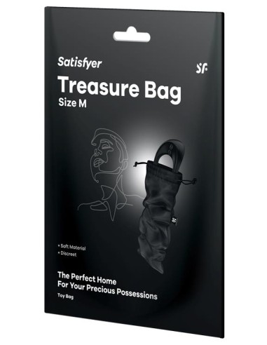 Pochette de Rangement Treasure Bag M Noir