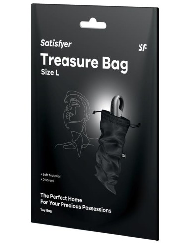 Pochette de Rangement Treasure Bag L Noir
