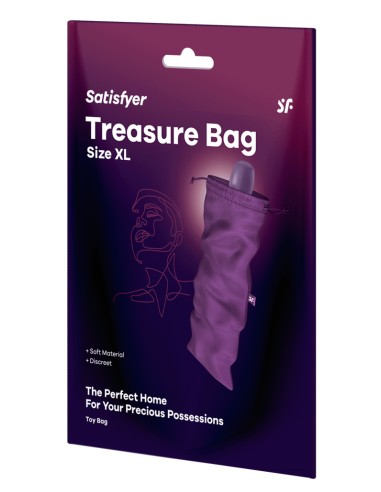 Pochette de Rangement Treasure Bag XL Violet