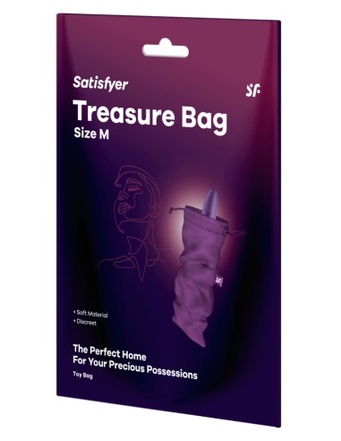 Pochette de Rangement Treasure Bag M Violet