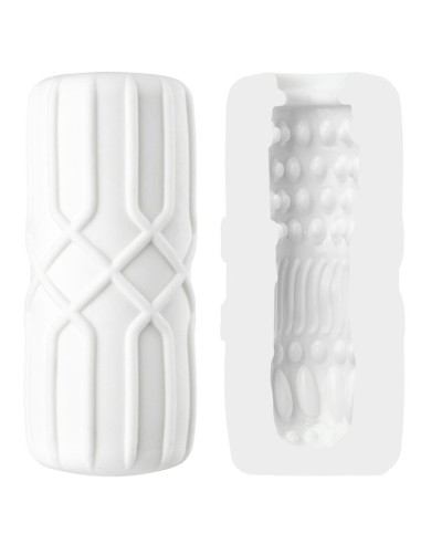 Masturbateur Wavy Blanc