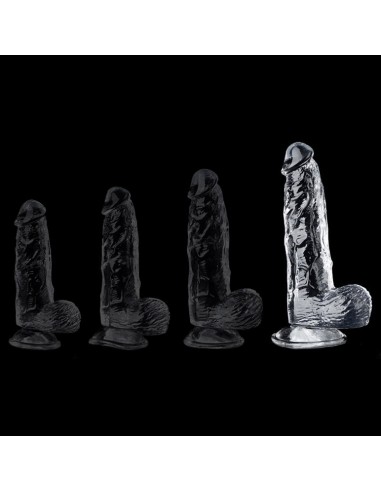 Gode Transparent Cute Dick XL 16 x 4.5cm
