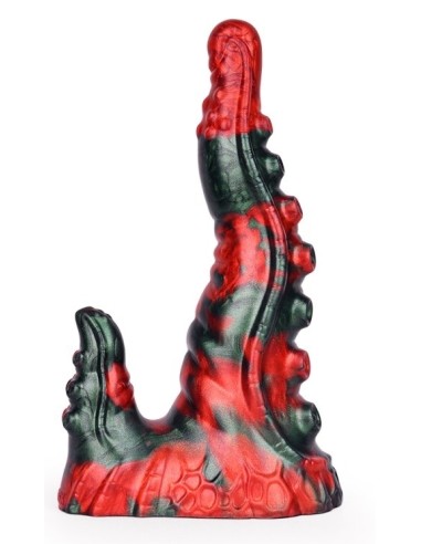 Gode Bukolix 16 x 5cm Noir et Rouge