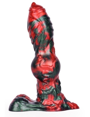 Gode Caliorix 20.5 x 7cm Noir et Rouge