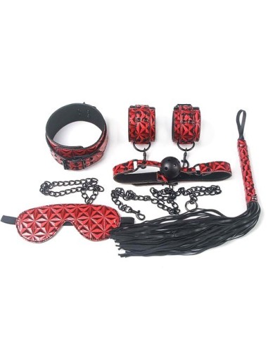Kit SM Diamond Lines Red - 5 pièces