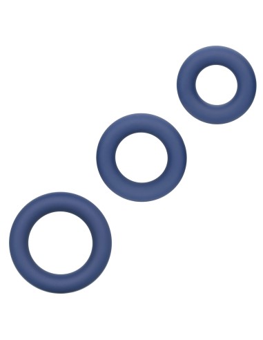 Lot de 3 Cockrings Link Up Bleus