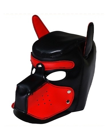 Cagoule Puppy Simili Rouge