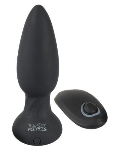 Plug vibrant Rimmer Velvet 11 x 4.2 cm Noir