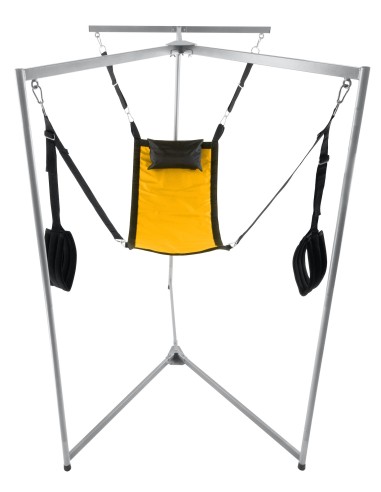 Kit Sling Tissu Rectangle Jaune Armature Grise