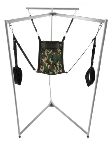 Kit Sling Tissu Rectangle Camouflage Armature Grise