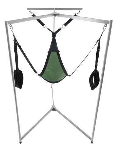 Kit Sling Tissu Triangle Kaki Armature Grise