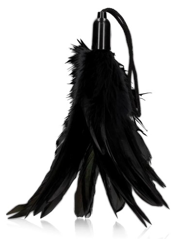 Plumeau Feather Tickler 20cm Noir