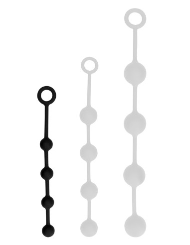 Boules anales Chapballs Small 29 x 2.7 cm Noires