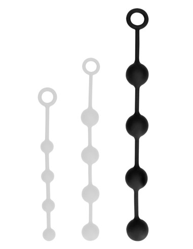 Boules Chapballs Large 46 x 4.7 cm Noires