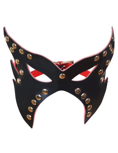 Masque Eagle Owl Noir et Rouge