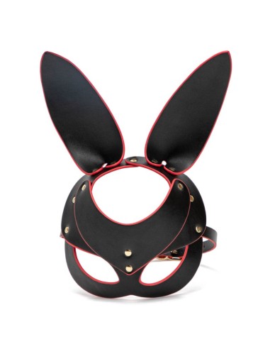 Masque de Lapin Punk Rabbit Noir et Rouge