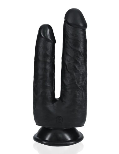 Double Gode Double Trouble 15 x 4.5cm Noir