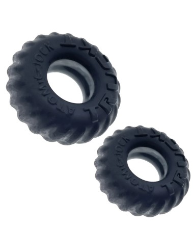 Lot de 2 Anneaux péniens Truckt Noirs