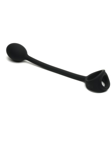 Ballstretcher Plug Thunder AssLock 6 x 4.5 cm Noir