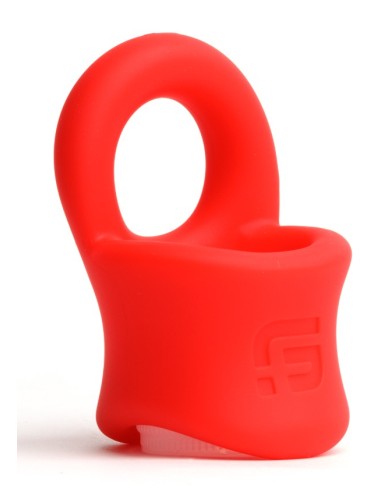 Ballstretcher Baller Ring 32 mm - Hauteur 35 mm Rouge