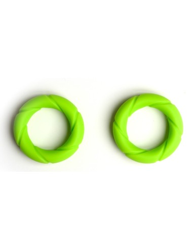 Lot de 2 Cokrings Ready Rings Verts