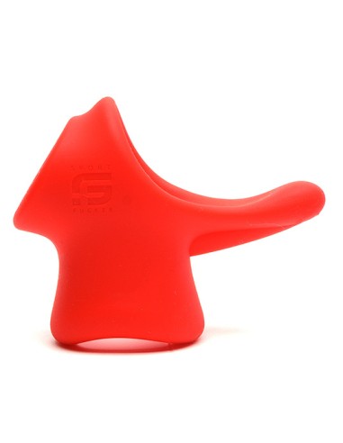 Ballstretcher Silicone Big Tailslide 30 mm - Hauteur 50 mm Rouge