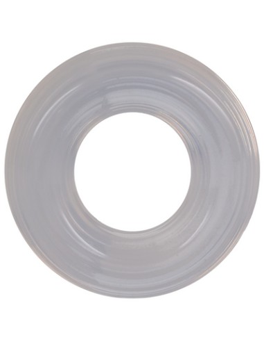 Cockring The Ribbed Donut 28 mm Transparent