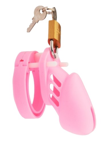 Cage de Chasteté Sily 7 x 3.3cm Rose