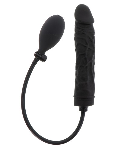 Gode gonflable Inflat Dong Advanced 18 x 3.5 cm Noir