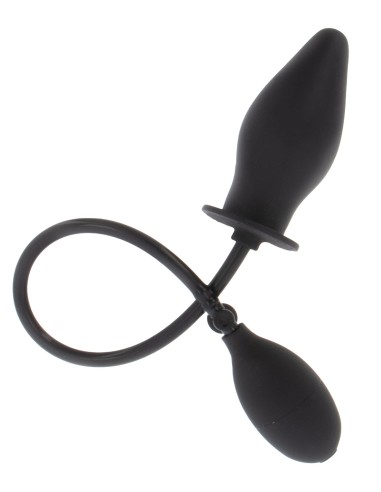 Plug gonflable Butt Advanced 12 x 4.5 cm Noir