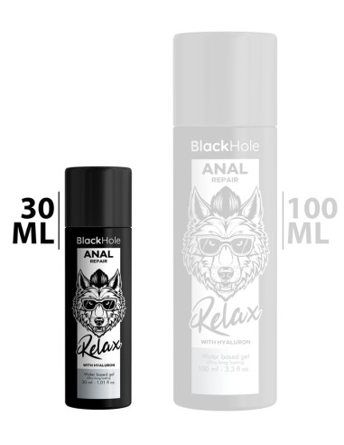 Lubrifiant Eau Anal Repair Black Hole 30 ml
